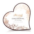 Continental Heart Box